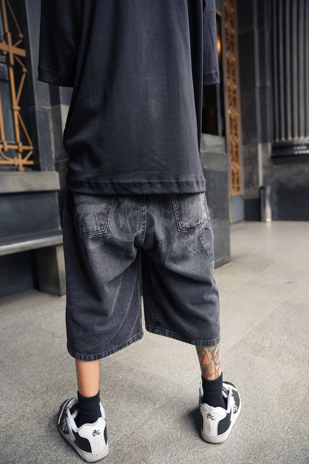 Denim Black estonado Tep1one Logo