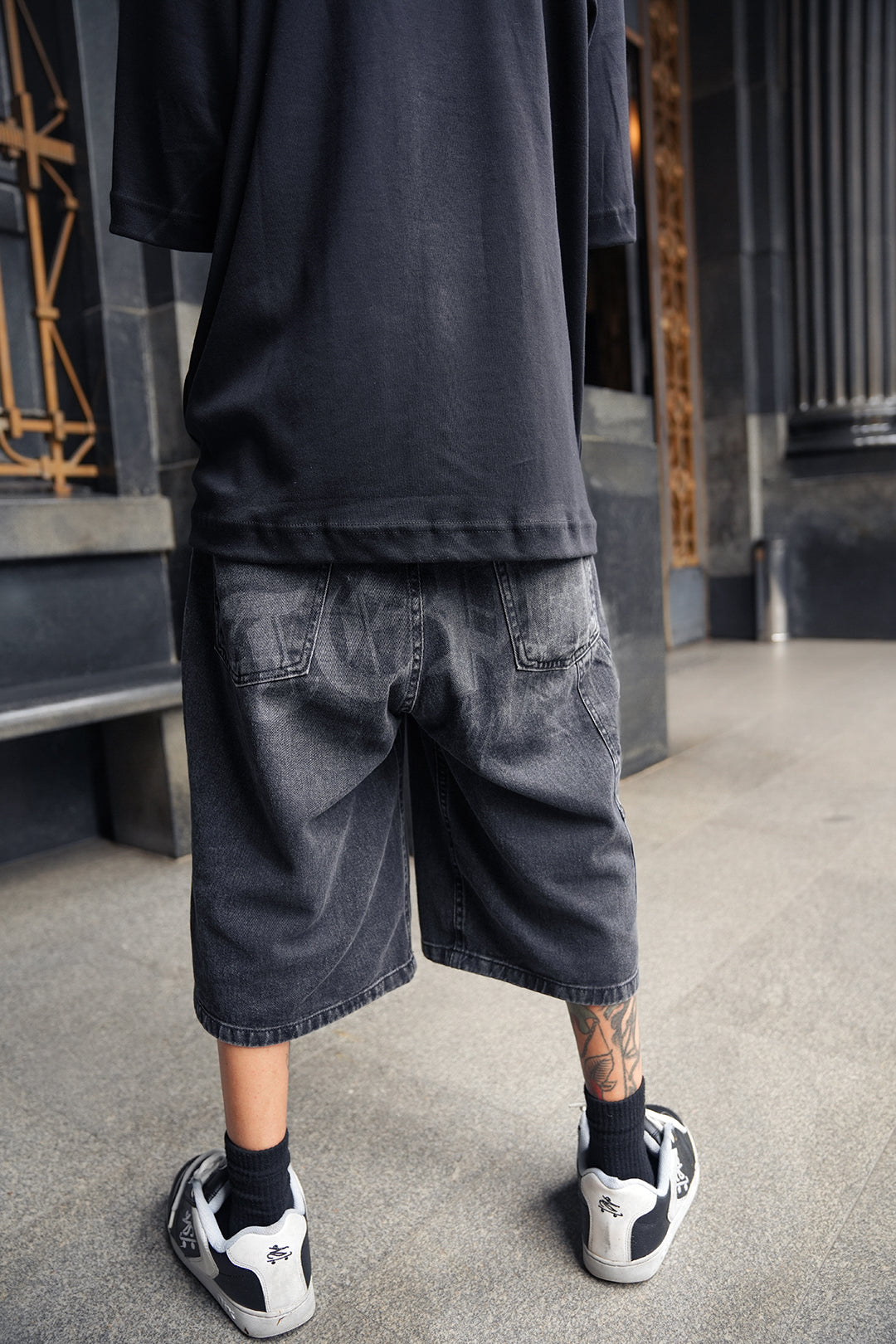 Denim Black estonado Tep1one Logo