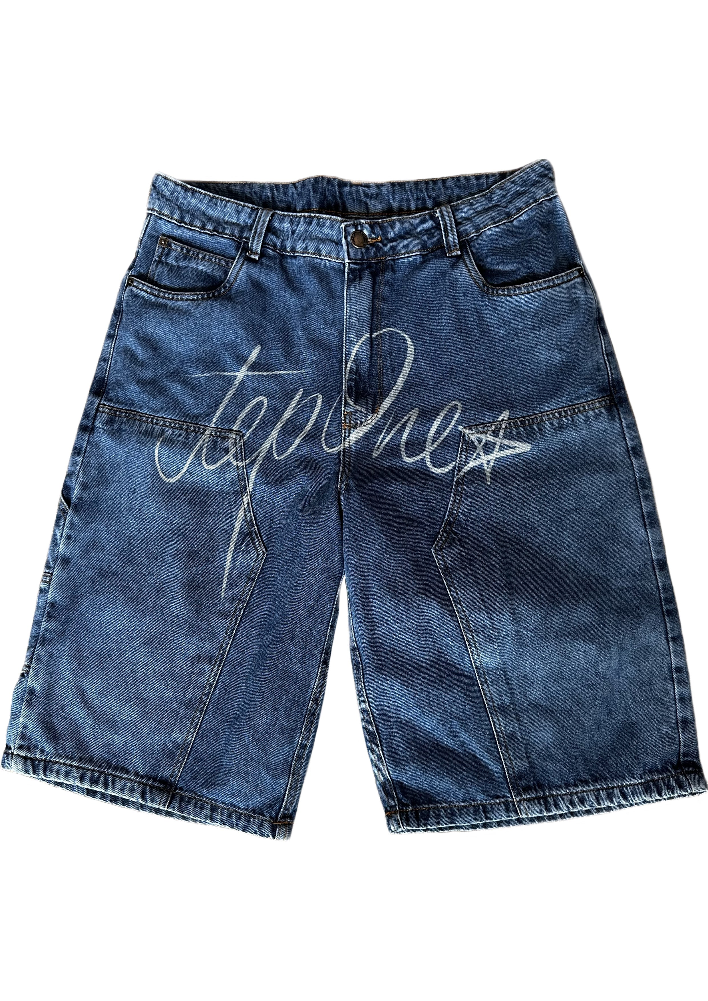 Denim Blue Tep1one Logo