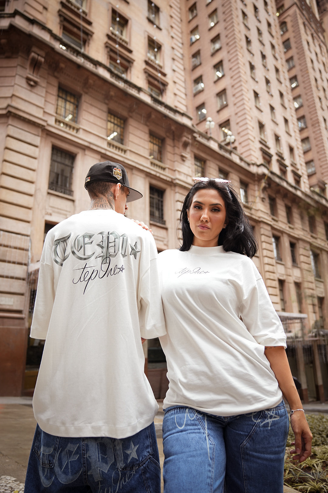 Camiseta Tep1one Logo Off White